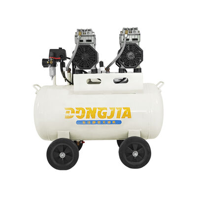 Quality  1960w 60L 1400RPM 145L/min Portable Oil Free Air Compressor For Workshop factory