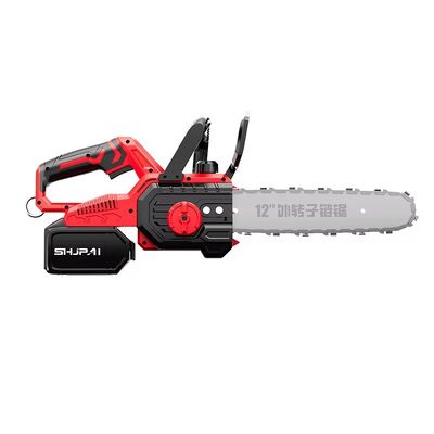 Quality  21V Brushless Cordless Chainsaw With 12 Inch Guide Bar Battery Powered Pruning Chainsaw For Tree Trimming factory