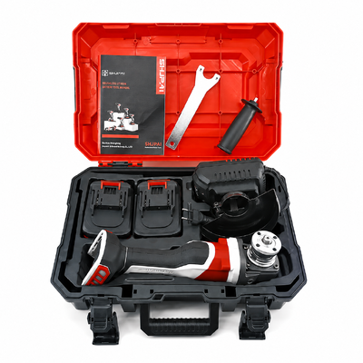 JP-JM12 125mm Dual Speed Brushless Cordless Angle Grinder Kit With 2 Batteries