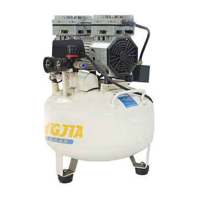 850W 30L Tank Ultra Silent Oil Free Air Compressor Portable For Dental And Laboratory Use