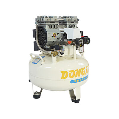 680W 24L Ultra Silent Oil Free Air Compressor For Dental And Medical Applications
