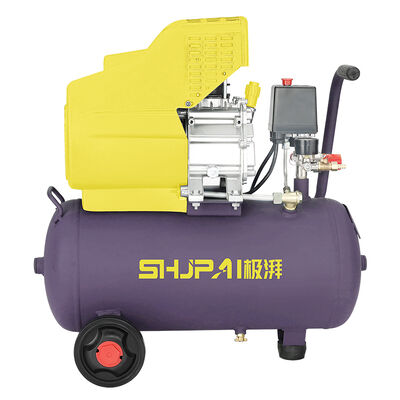 2.5HP 220L/min Low Noise Portable Air Compressor Piston Pump For Woodworking Painting
