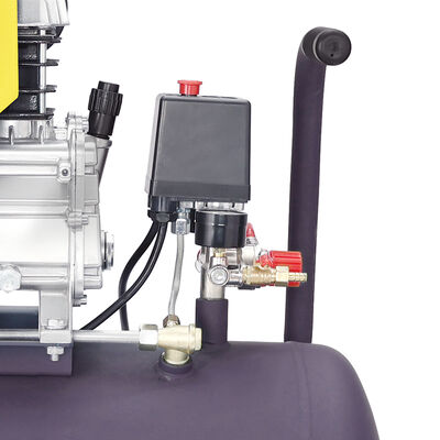 2KW Direct Drive Air Compressor 40 Liter Tank 204L/Min Exhaust Volume 220V Heavy Duty Silent Air Pump