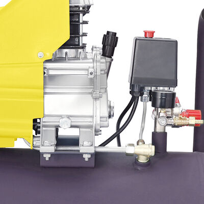 2KW Direct Drive Air Compressor 40 Liter Tank 204L/Min Exhaust Volume 220V Heavy Duty Silent Air Pump