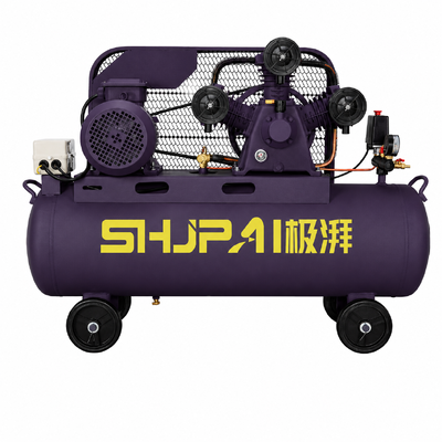 W-0.36/8 Belt Driven Air Compressor 3.0kW 380V 0.36m³/min 0.8MPa 90L Industrial Workshop Air Compressor