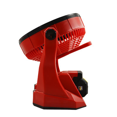 Portable Lithium Brushless Fan 180 Degree Rotation Dual Power Rechargeable Strong Wind 3 Speed