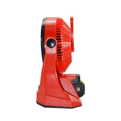 Portable Lithium Brushless Fan 180 Degree Rotation Dual Power Rechargeable Strong Wind 3 Speed