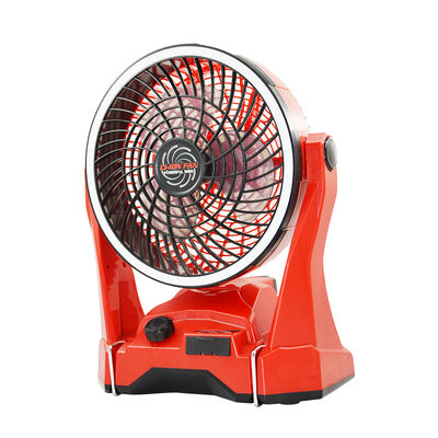 Portable Lithium Brushless Fan 180 Degree Rotation Dual Power Rechargeable Strong Wind 3 Speed