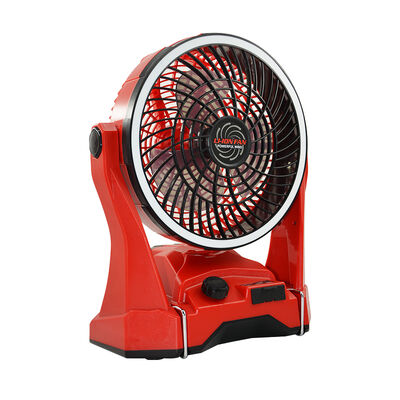 Portable Lithium Brushless Fan 180 Degree Rotation Dual Power Rechargeable Strong Wind 3 Speed
