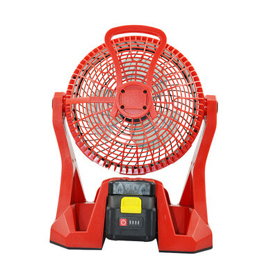 Portable Lithium Brushless Fan 180 Degree Rotation Dual Power Rechargeable Strong Wind 3 Speed