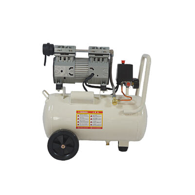 750W 24L 8Bar Oil Free Silent Piston Air Compressor For DIY Hobby