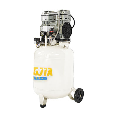 2HP 50L 8Bar 220V Oil Free Silent Piston Air Compressor For Dental Clinic