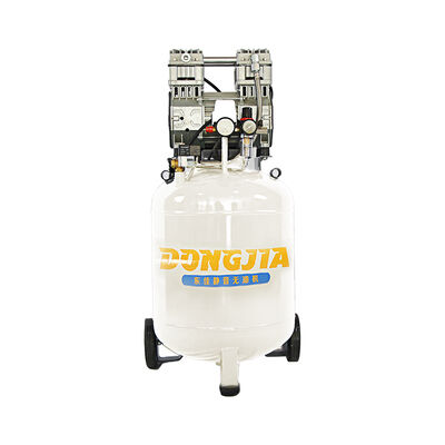 2HP 50L 8Bar 220V Oil Free Silent Piston Air Compressor For Dental Clinic