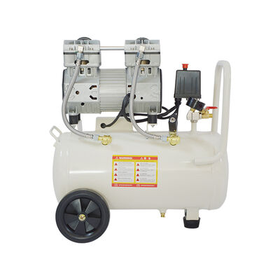 2HP 24L 115PSI Low Noise Oil Free Quiet Piston Air Compressor