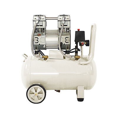 Oil Free Silent Piston Air Compressor 1680w 40L 8bar 220V — Quiet For Auto Repair
