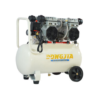 1960W Twin Motor 40L 8 bar Silent Oil Free Air Compressor 1400 RPM, 220V