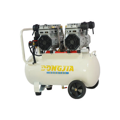 1960W Twin Motor 40L 8 bar Silent Oil Free Air Compressor 1400 RPM, 220V