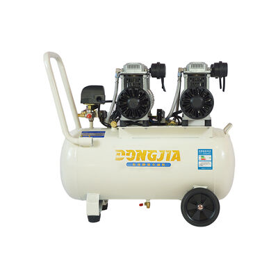 Oil Free Air Compressor 50L With Twin 1380W Motors 230 L/Min High Output
