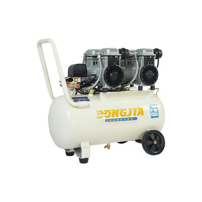 Oil Free Air Compressor 50L With Twin 1380W Motors 230 L/Min High Output