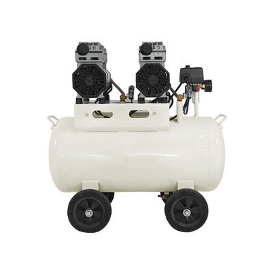 1960w 60L 1400RPM 145L/min Portable Oil Free Air Compressor For Workshop