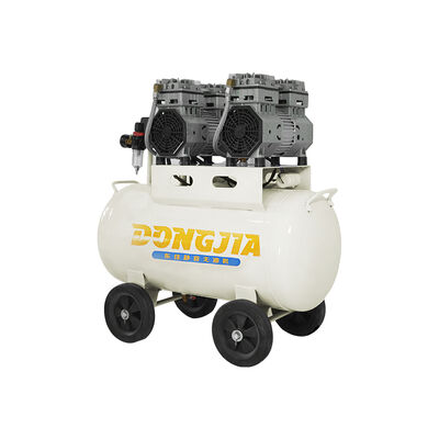 1960w 60L 1400RPM 145L/min Portable Oil Free Air Compressor For Workshop