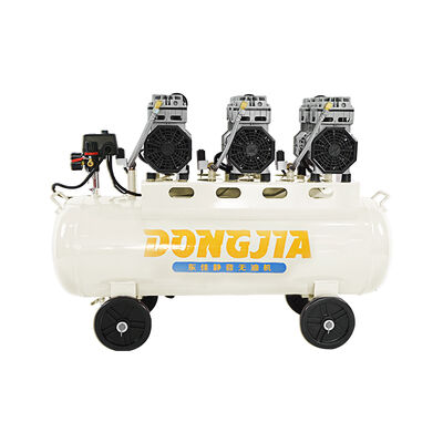 2040w 70L 8Bar 220V Oil Free Silent Piston Air Compressor
