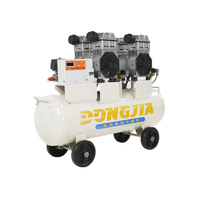 3360W 70L 220V 1400RPM Silent Oil Free Air Compressor
