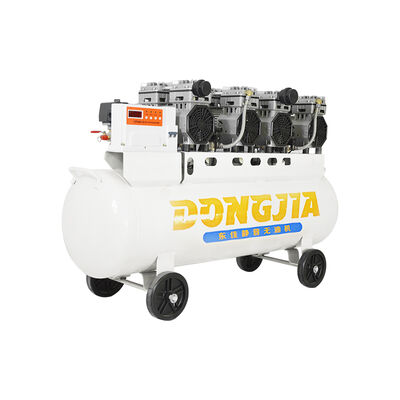 3920W 120L Silent Oil Free Air Compressor 8 bar 250 L/min 1400 RPM 220V