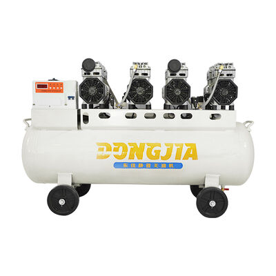 3920W 120L Silent Oil Free Air Compressor 8 bar 250 L/min 1400 RPM 220V