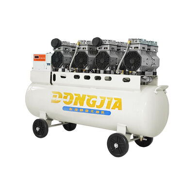 3920W 120L Silent Oil Free Air Compressor 8 bar 250 L/min 1400 RPM 220V