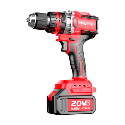 160N.m High Torque Brushless Impact Drill Professional Grade 3 Speed Transmission And 4.0Ah Battery For Construction Metalworking