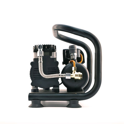 21V Cordless Air Compressor With 2L Tank 180W Dual Cylinder Portable Pump And U Handle Design