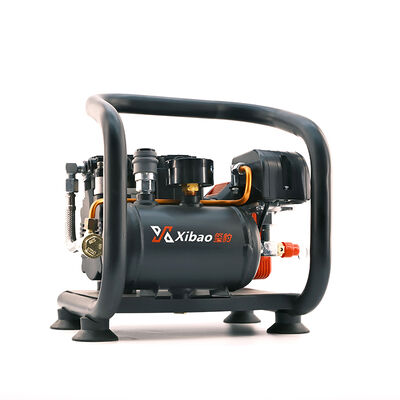 21V Cordless Air Compressor With 2L Tank 180W Dual Cylinder Portable Pump And U Handle Design