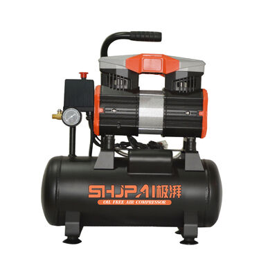 1450W 15L 8Bar 118L/min Portable Silent Oil Free Air Compressor