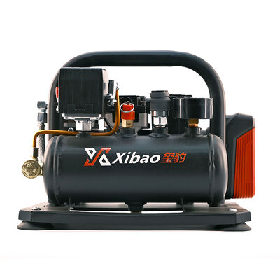 21V Cordless Air Compressor With 4L Tank And 220W Triple Cylinder High Capacity Pump