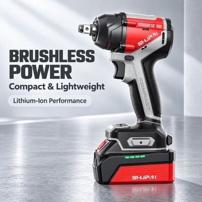 Brushless Cordless Impact Wrench 350N·m 20V OEM Private Label Supplier Kit