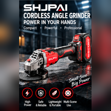 125mm Cordless Angle Grinder 21V Brushless Motor Metal Cutting Grinding Tool Battery Powered