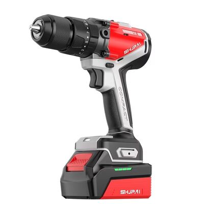 Multifunctional Lithium 20V Portable Cordless Brushless Power Drill 2 In 1 For Wood Metal Drilling