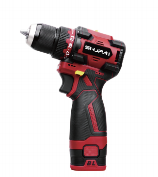 TG1810 16.8V Brushless Drill 60N.M Max Torque Dual Speed 2 Batteries 3/8" Keyless Chuck