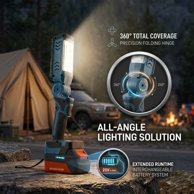 18W 800LM Handheld Rechargeable LED Strobe Light
