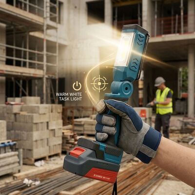 18W 800LM Handheld Rechargeable LED Strobe Light