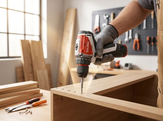 16V Brushless Drill Driver 60N.M Torque 0.84kg Cordless Screwdriver Kit With 2 Batteries Hard Case