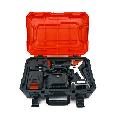 SHJPAI JP-CJ125X 20V Brushless Cordless Impact Drill 125Nm High Torque 13mm Chuck 2x 4.0Ah Kit