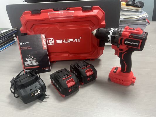 160Nm 20V Brushless Cordless Impact Drill High Torque Dual Speed 13mm Chuck 2x 4.0Ah Kit