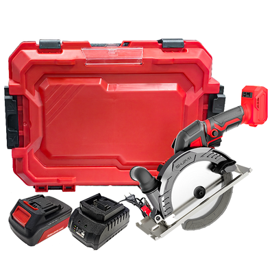SHJPAI JP-YJ165YX 20V Brushless Cordless Circular Saw 165mm Blade 63mm Cutting Depth Kit