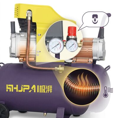 50L Direct Drive Air Compressor 2.5HP 204L/min High Flow 8Bar Low Noise For Woodworking Auto Repair