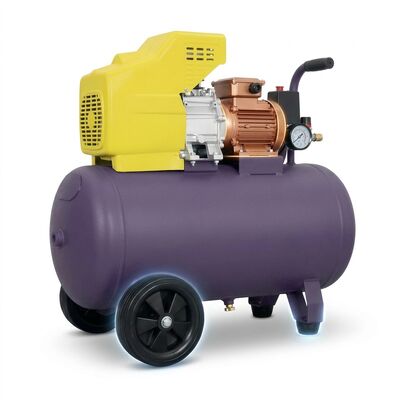 2KW Direct Drive Air Compressor With 220L/min Exhaust And 40 Liter Tank For Professional Use