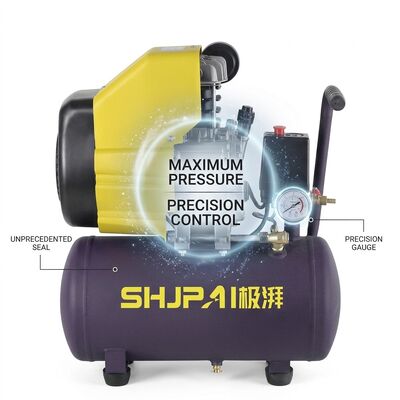 SHJPAI 25L Direct Drive Air Compressor 8Bar Low Noise Design Portable Piston Type For Professional Use