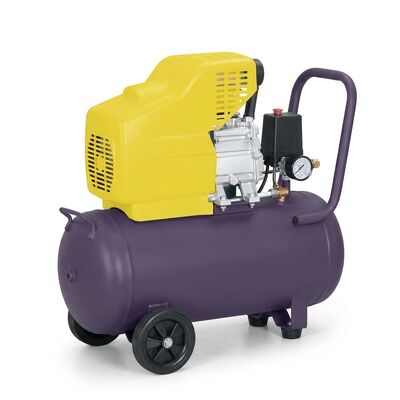 50L Direct Drive Air Compressor 2.5HP 220L/Min Max Flow 8Bar Heavy Duty Oil Free Low Noise