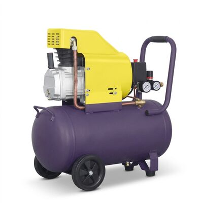 50L Direct Drive Air Compressor 2.5HP 8Bar 190L/Min Low Noise Oil Free Portable